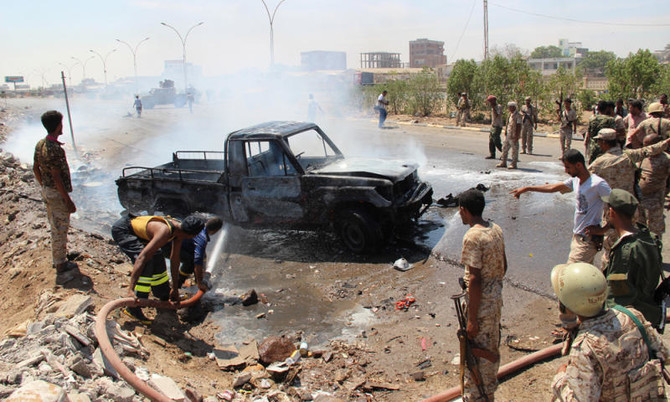 Suicide bomber strikes Yemen military convoy, kills 8