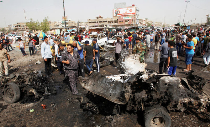 Bombs hit markets in Baghdad, killing at least 36