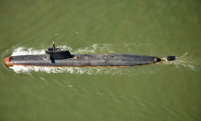 Pakistan navy 'pushed' Indian submarine clear of its waters