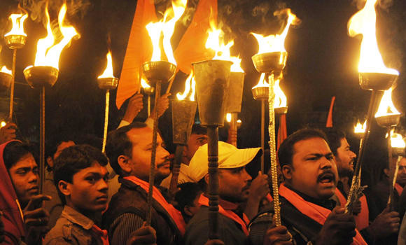 India's militant Hindu outfit claims 'converting' 300 Muslims