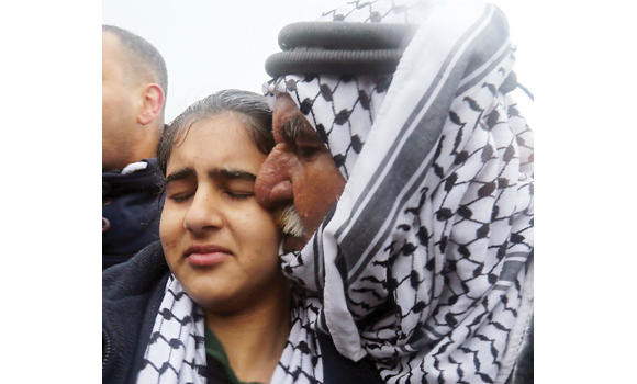 Palestine schoolgirl freed after 6 weeks in Israel jail
