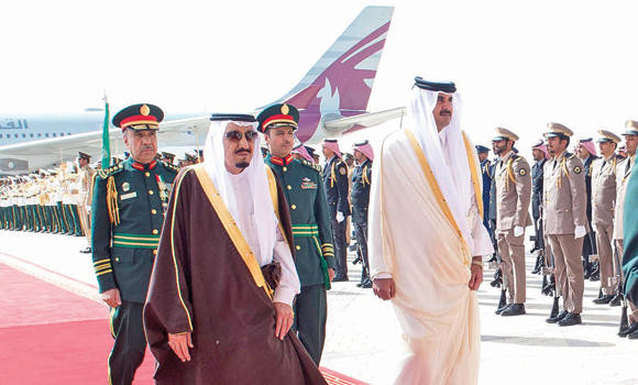 Regional turmoil figures high in Saudi-Qatar talks