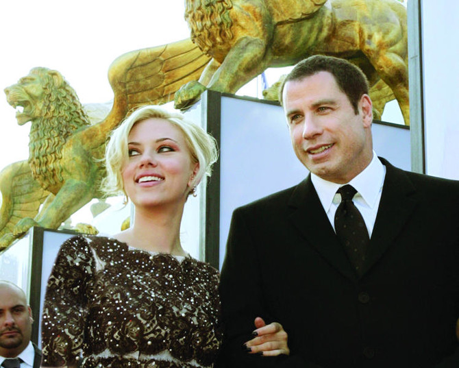 Nothing creepy about Travolta!