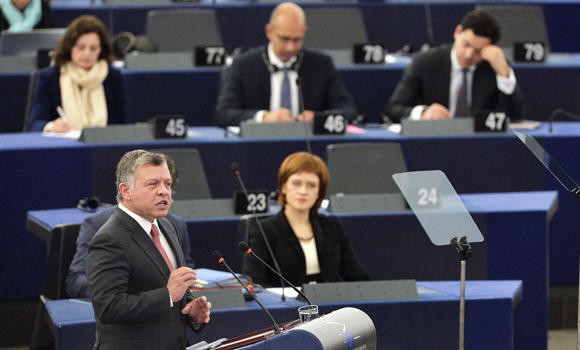 Jordan's King Abdallah urges EU to fight "Islamophobia"