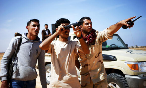 Unknown warplane conducts airstrike on Libyan airport