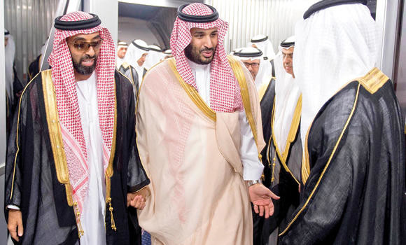 Deputy crown prince, top UAE official in Jeddah talks