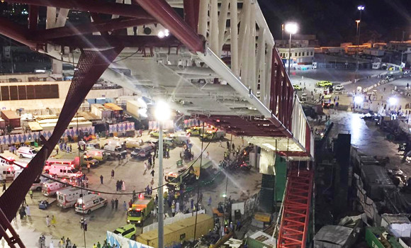 Scores crushed to death in Haram crane disaster