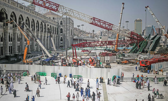 Saudi Binladin Group sanctioned over deadly crane crash