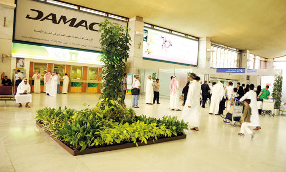 800 flights at King Abdulaziz International Airport per day during Haj