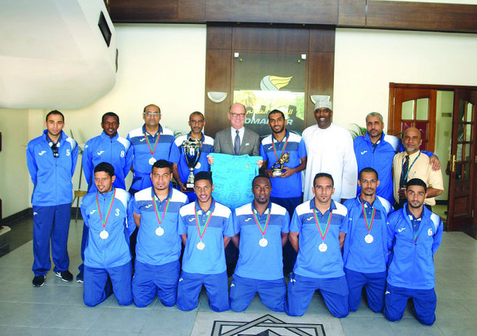 Oman Air scores as soccer team takes international title