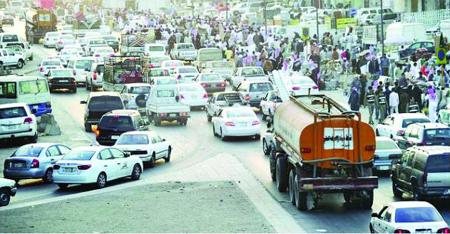 Residents protest against traffic chaos in Riyadh