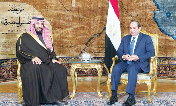 KSA pledges SR30bn Egypt aid