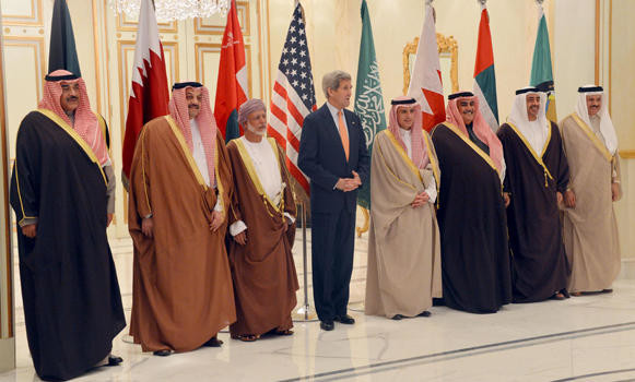 After talks with GCC, Kerry says confident Syria talks can proceed