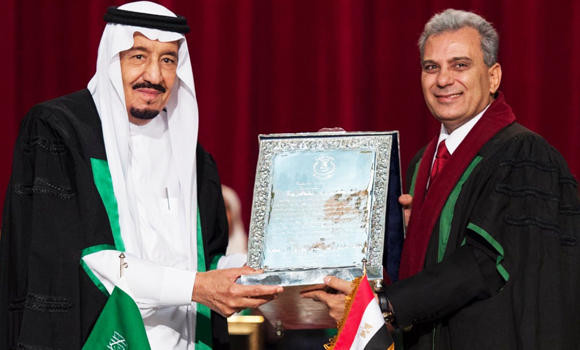 Cairo University honors King Salman