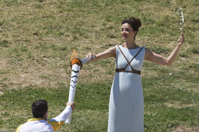 Flame for Rio Olympics is lit at birthplace of ancient Games