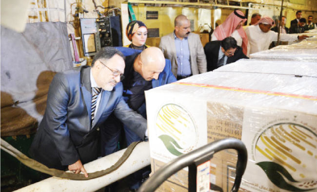 KSRelief sends 10 tons of medical aid to fight cholera in Iraq
