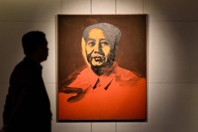 Andy Warhol’s Mao portrait goes under the hammer in Hong Kong