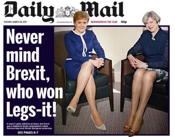 UK’s Daily Mail faces social media backlash over ‘Legs-it’ headline