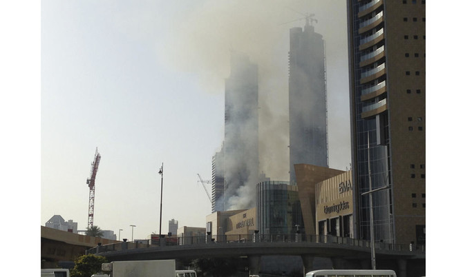 Large fire burns in Dubai near site of dramatic 2015 blaze