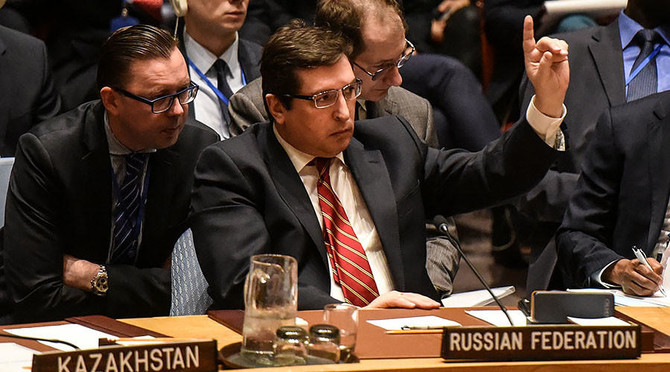 ‘Look at me when I’m talking to you:’ Russian diplomat loses temper at UN
