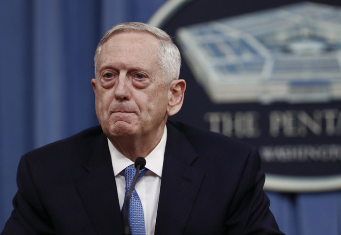 Pentagon’s Mattis discussing war aims in Mideast this week