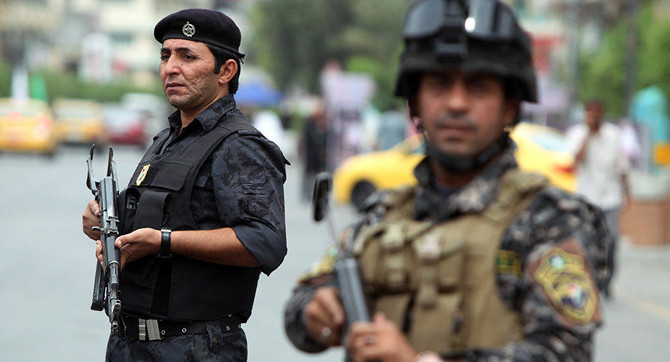 Three Iraqi policemen killed in suicide attack south of Mosul