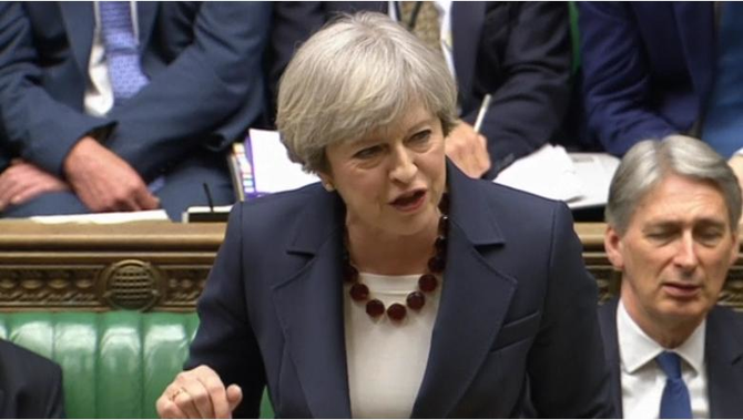 British PM May’s Conservatives take 23 point poll lead, matching Thatcher landslide — Ipsos MORI