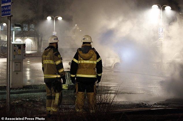 Swedish police begin arson probe into Shiite mosque fire