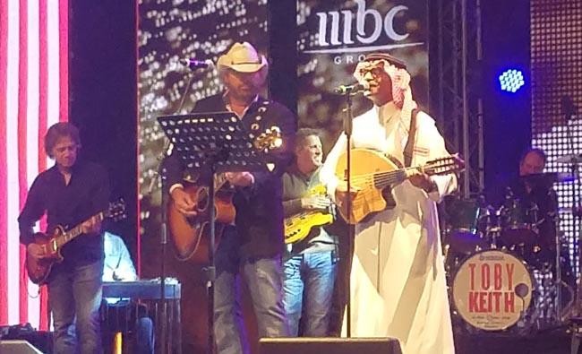 Toby Keith, Rabeh Saqer wow music fans in Riyadh during Trump visit