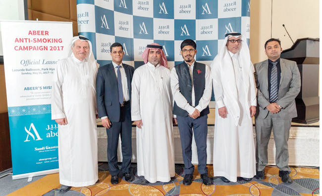 Abeer launches anti-smoking campaign