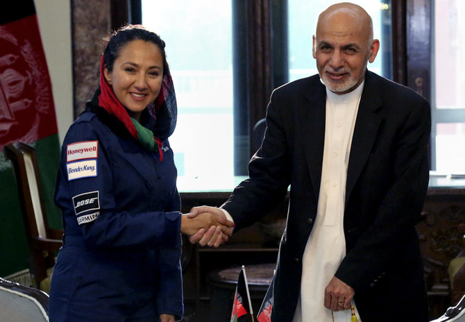Afghan-American female pilot seeks to inspire young women