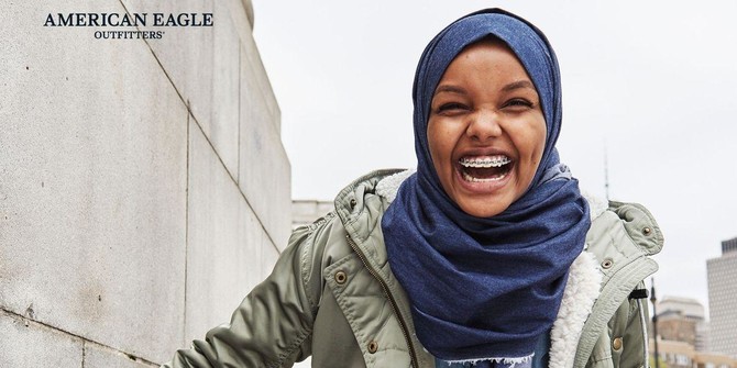 American Eagle celebrates diversity with hijab model