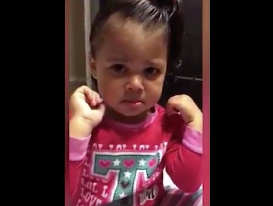 A 2-year-old’s moment of cuteness: ‘I can’t find my elbows’