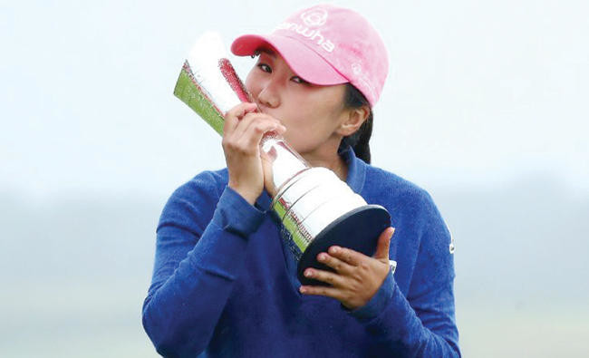 Kim seals major triumph at Women’s British Open