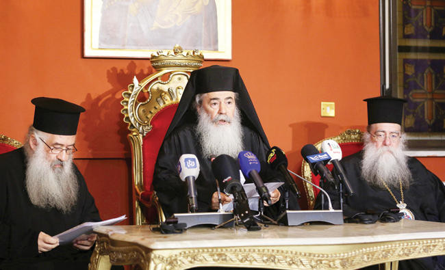 Jerusalem Greek Orthodox leader slams Israel pro-settler ruling