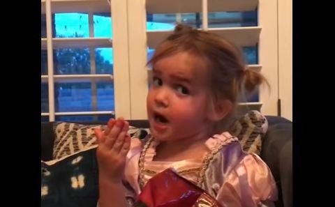 VIDEO: Little Mila describes her first day at preschool with hilarious detail