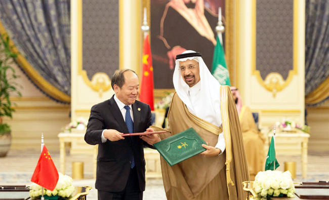 Al-Falih: $60bn worth of joint projects between Saudi Arabia, China