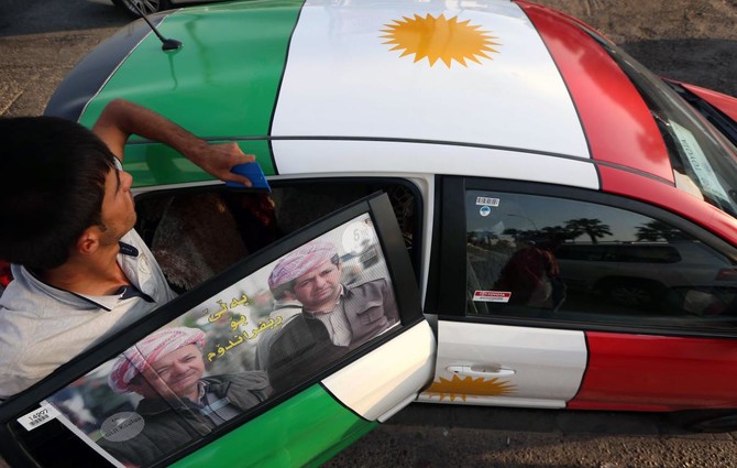 Iraqi MPs vote against Kurdish referendum as Barzani visits Kirkuk