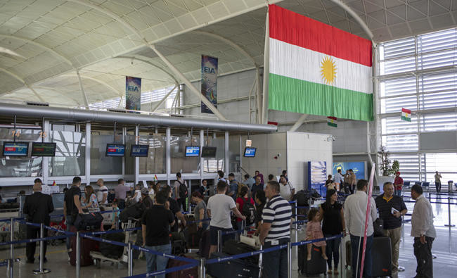 Foreigners leave Iraqi Kurdistan before flight ban