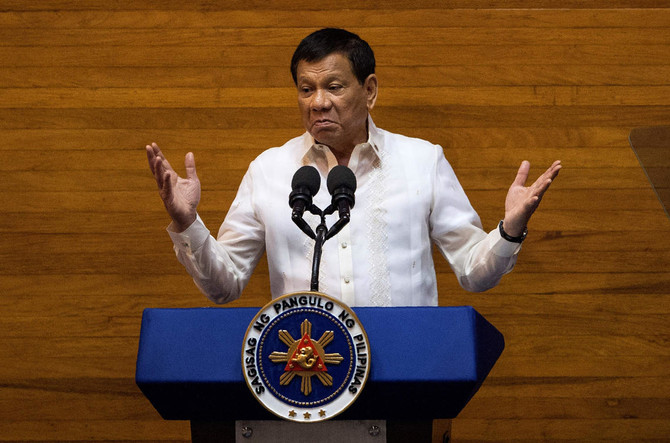 Philippines’ Duterte says will snub graft probe