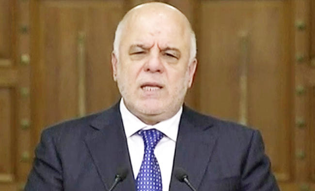Iraqi sanctions will not punish Kurdish people, says Al-Abadi