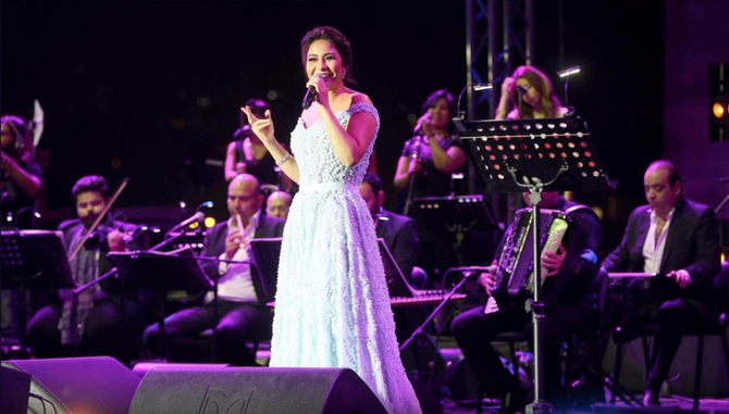 Saudi entertainment authority cancels pop star Sherine’s concert