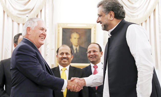 Pakistan and US renew pledge to fight terrorism