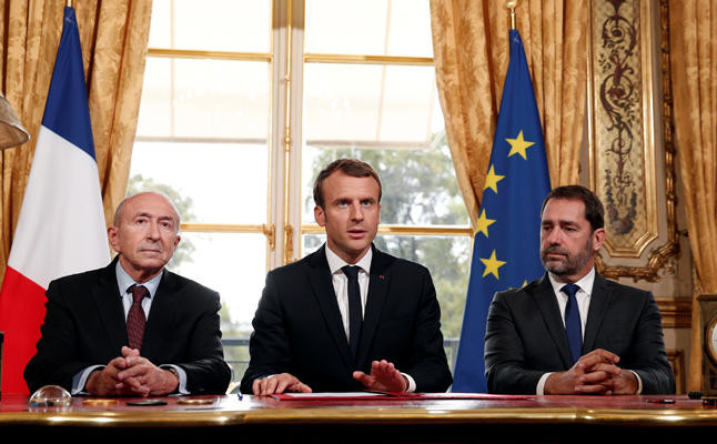 French President Macron signs sweeping counterterrorism law