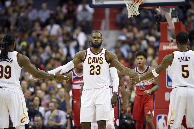 Lebron James pours in 57 as Cavaliers topple Wizards