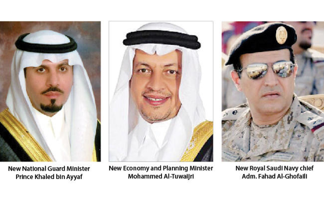 Two Saudi ministers and navy chief replaced, crown prince leads new anti-graft committee