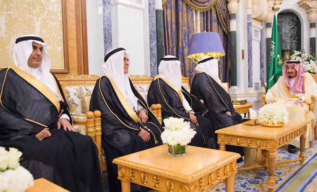 New ambassadors received by Saudi King Salman