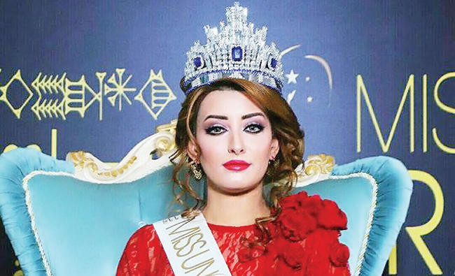 Sarah, 27, aims to be Iraq’s jewel with a crown