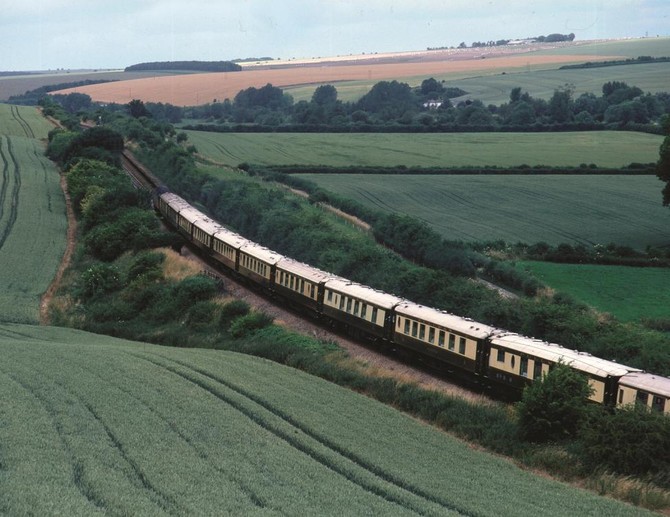 For pure luxury on wheels, look no further than the Belmond British Pullman