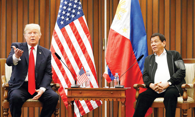 Trump affirms US ties with Philippines, ASEAN